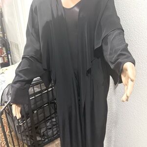“Design Today” Vintage Black Cape/Trench Coat
